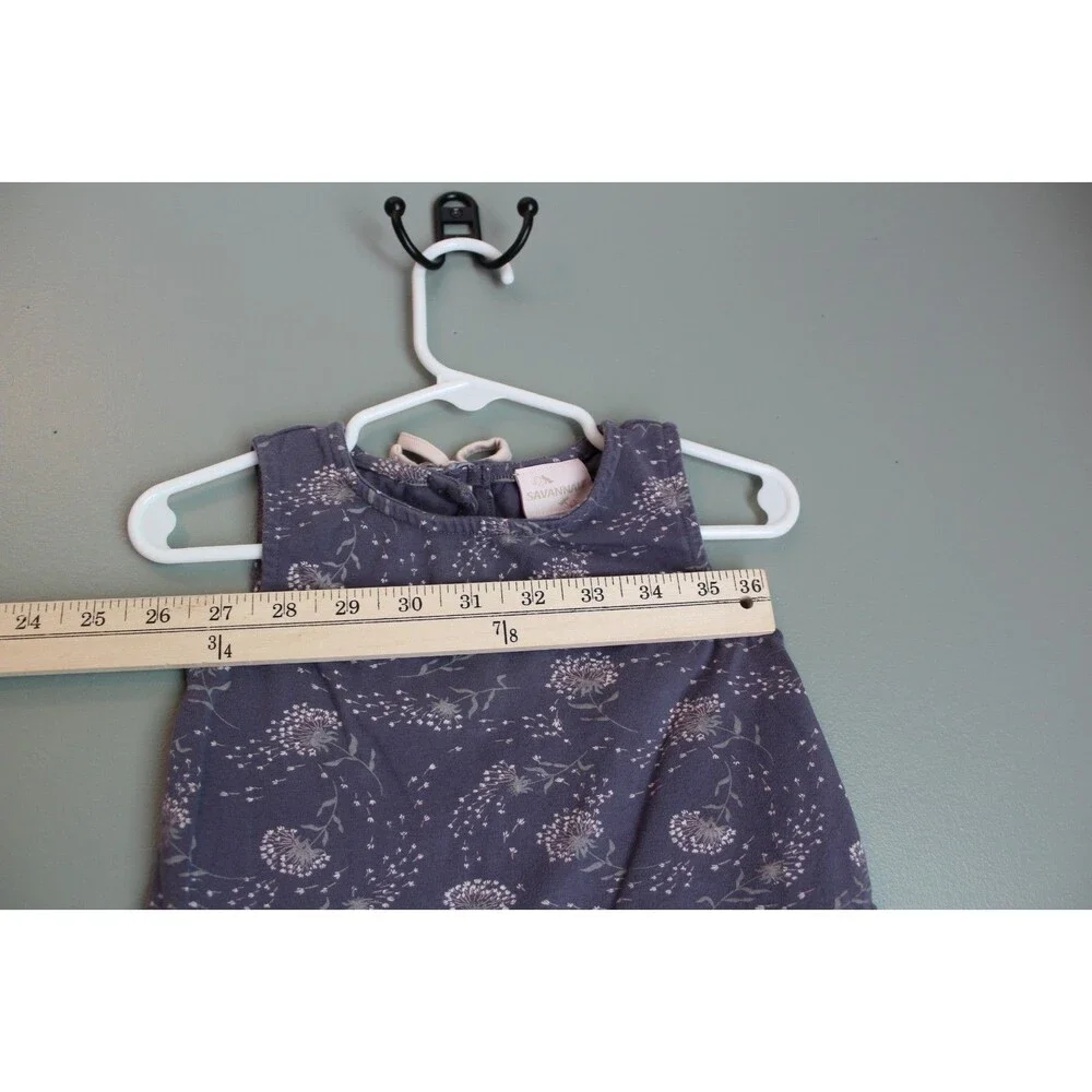 Savannah Dandelion Baby Girls Sleeveless Tank Top Size 2T Gray Pink
